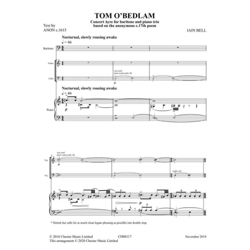 Bell, Iain - Tom O'Bedlam (trio version)