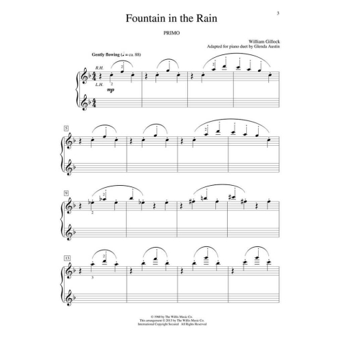 Gillock, William - Fountain in the Rain