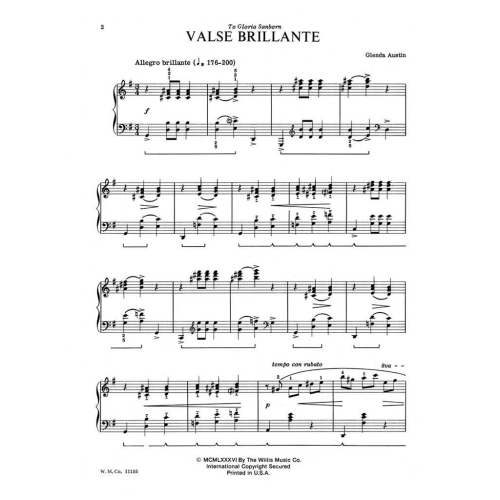 Austin, Glenda - Valse Brillante