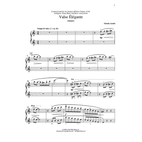 Austin, Glenda - Valse Elegante