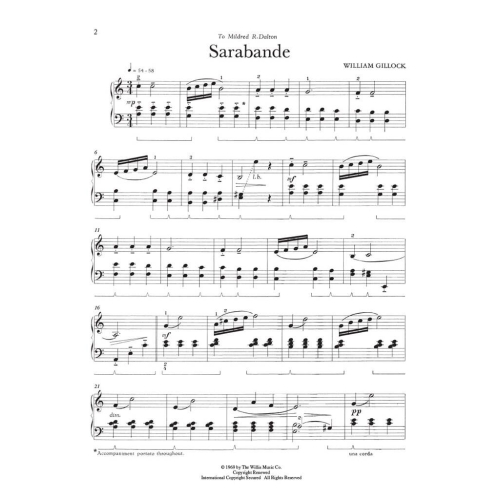 Gillock, William - Sarabande