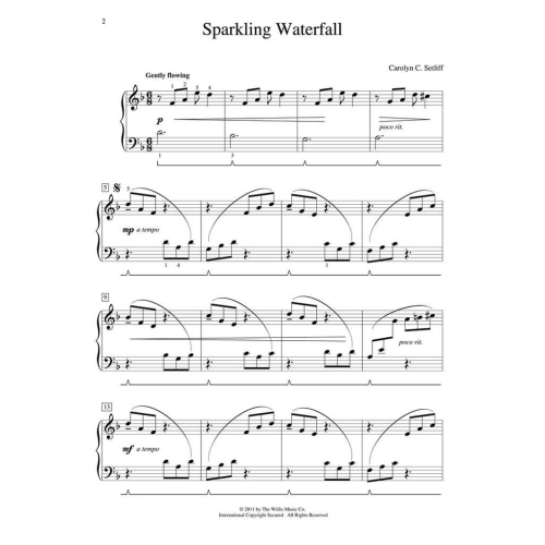 Setliff, Carolyn - Sparkling Waterfall