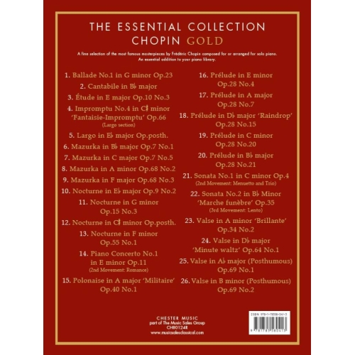 The Essential Collection: Chopin Gold