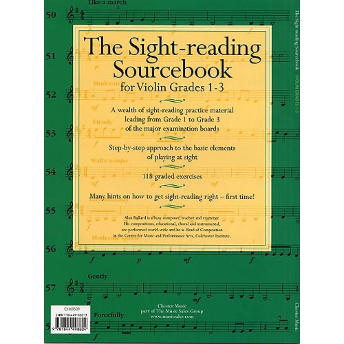 The Sight-Reading Sourcebook for Violin Grades 1-3