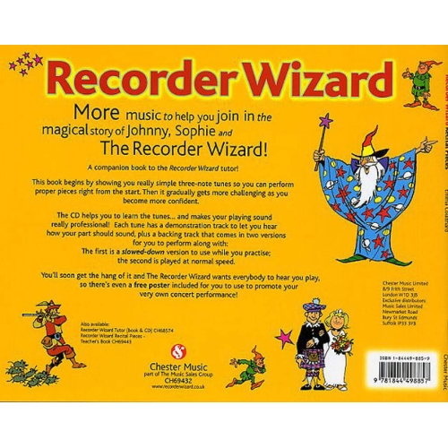 Recorder Wizard Recital Pieces: Pupil's Book