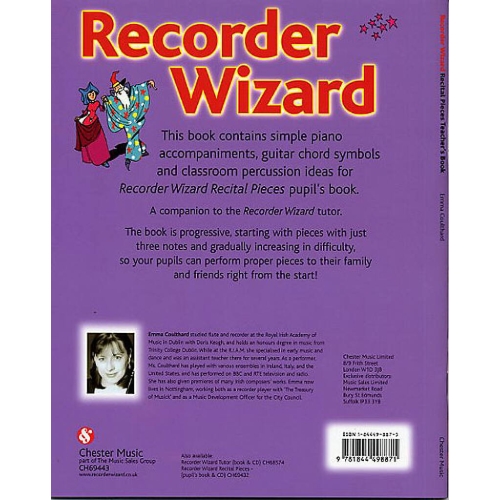 Recorder Wizard Recital Pieces: Teacher's Book