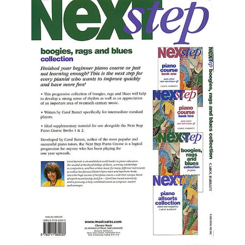 Carol Barratt: Next Step Boogies, Rags And Blues Collection For Piano