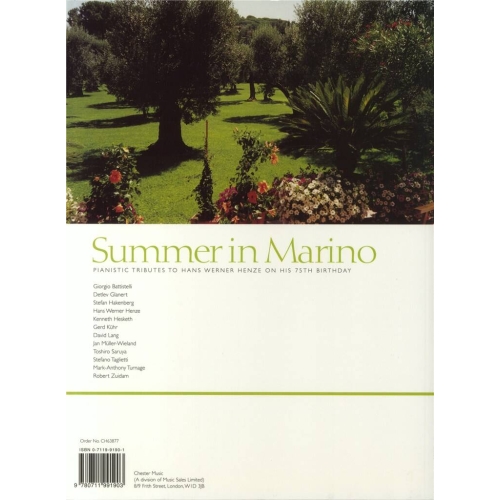 Summer In Marino