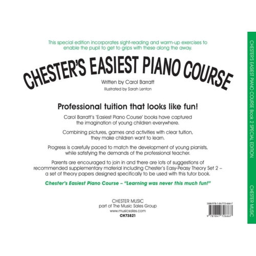 Chesters Easiest Piano Course Book 2