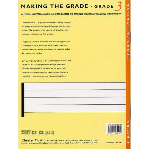 Making The Grade: Grade 3