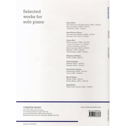 Prelude For Solo Piano