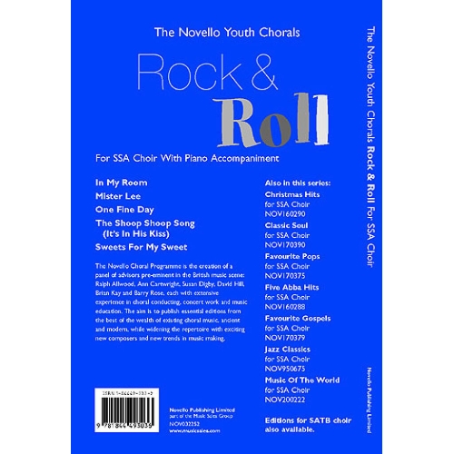 The Novello Youth Chorals: Rock And Roll