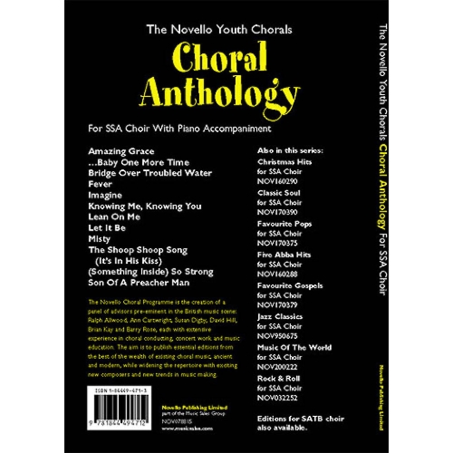 The Novello Youth Chorals: Choral Anthology