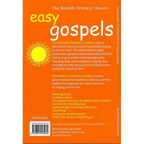The Novello Primary Chorals Easy Gospels