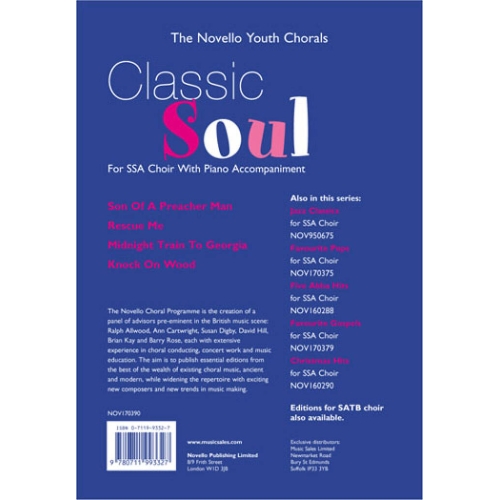The Novello Youth Chorals: Classic Soul