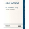 Six Tunes For Lucy (Violin/Piano)