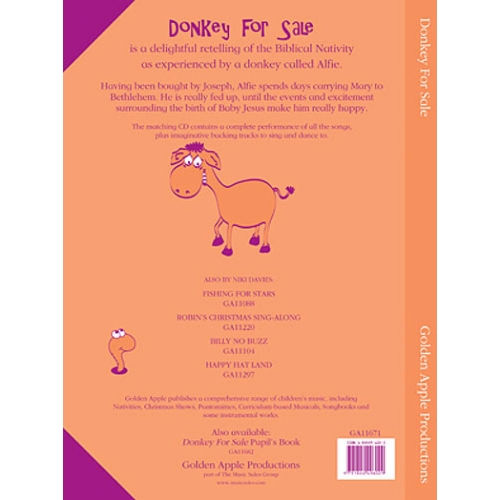 Davies, Niki - Donkey For Sale (Teachers Book/CD)