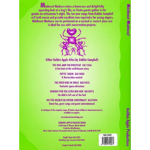Campbell, Debbie - Minibeast Madness! - Teachers Book