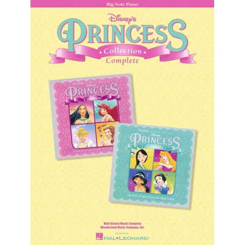 Disney's Princess Collection (Complete): Big Note Songbook