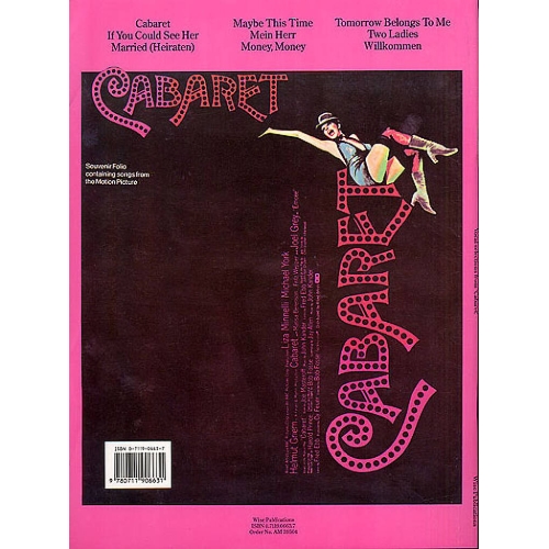 John Kander: Cabaret - Vocal Selections