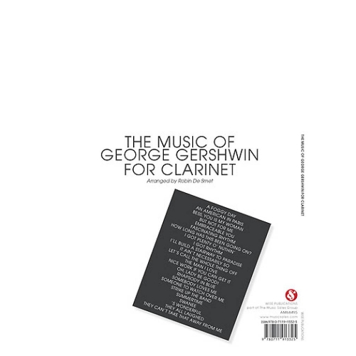 The Music Of George Gershwin For Clarinet