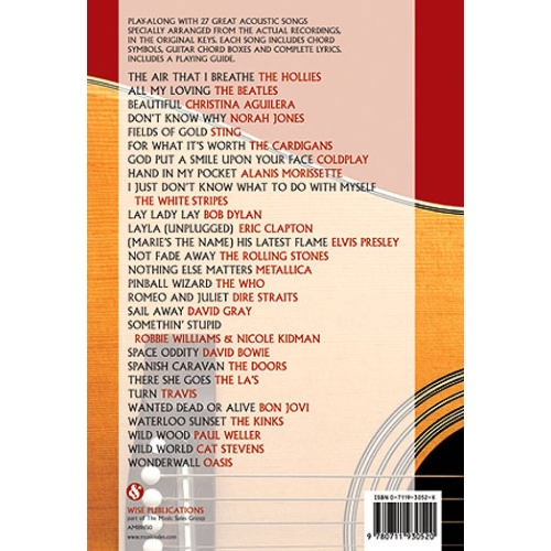 Acoustic Guitar Greatest Hits: Play-Along Chord Songbook