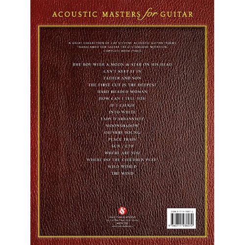 Acoustic Masters For Guitar: Cat Stevens