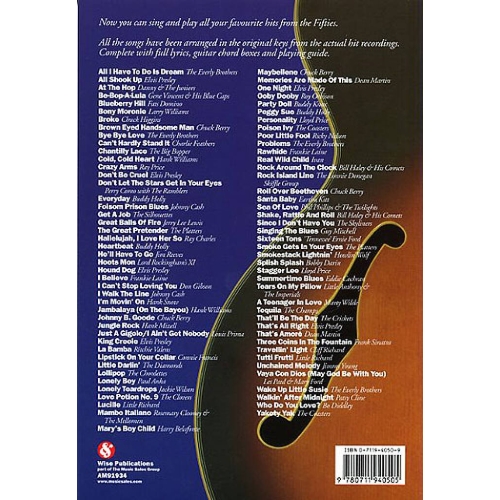 The Big Guitar Chord Songbook: 50s