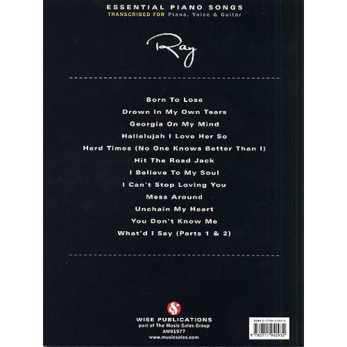 Ray Charles: Essential Piano Songs