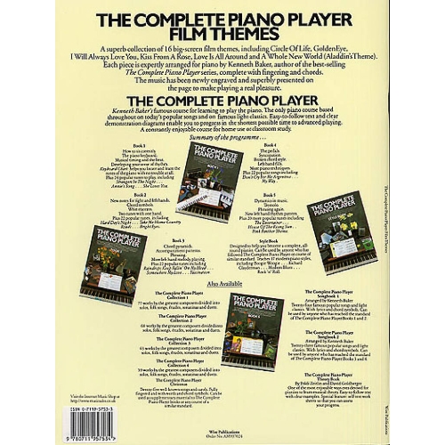 The Complete Piano Player: Film Themes