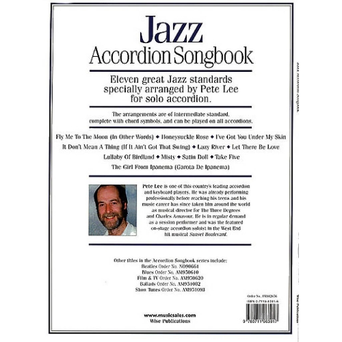 Jazz Accordion Songbook