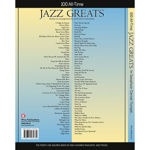 100 All Time Jazz Greats