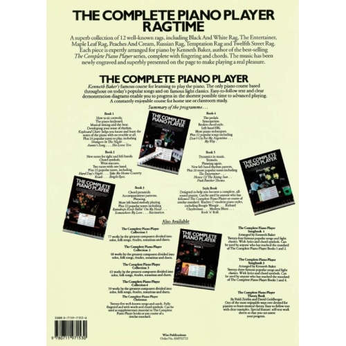 The Complete Piano Player: Ragtime