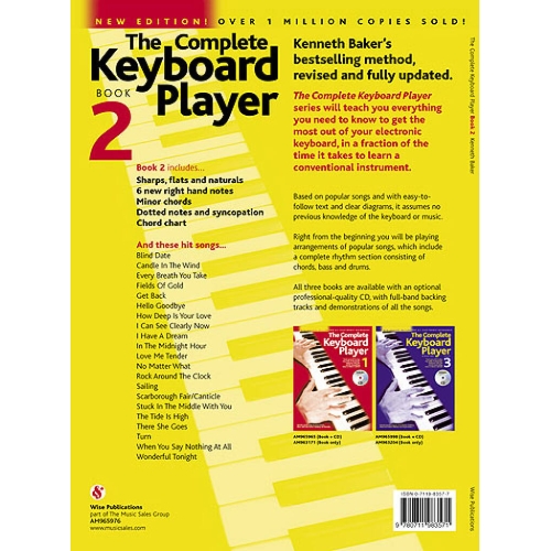 The Complete Keyboard Player: Book 2 With CD (Revised Edition)