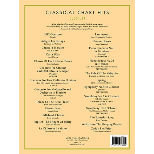 Classical Chart Hits Gold