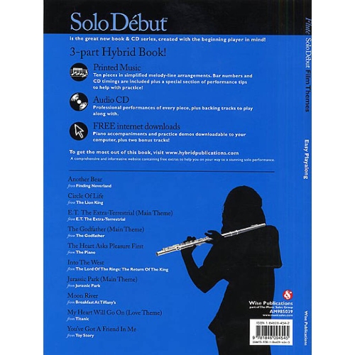 Solo Debut: Film Themes - Easy Playalong Flute