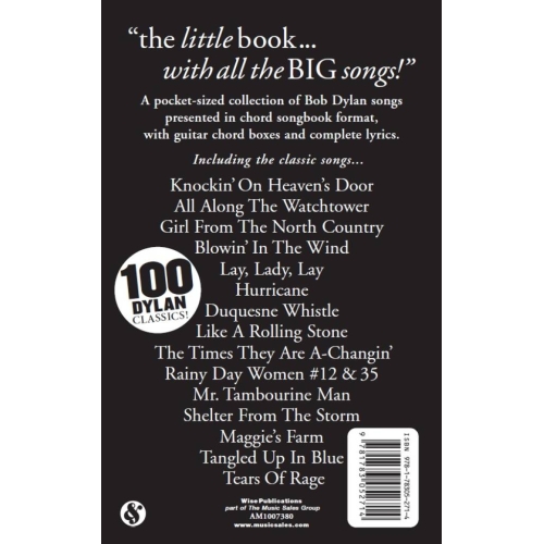 The Little Black Songbook: Bob Dylan