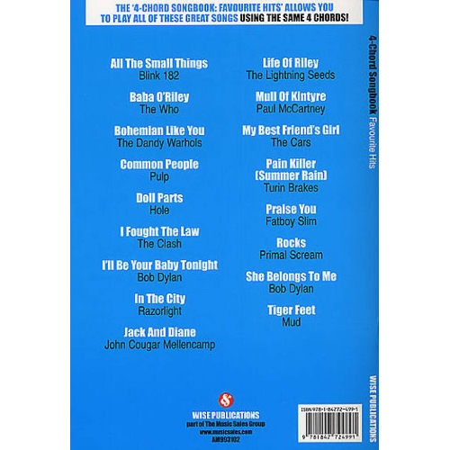 4 Chord Songbook: Favourite Hits