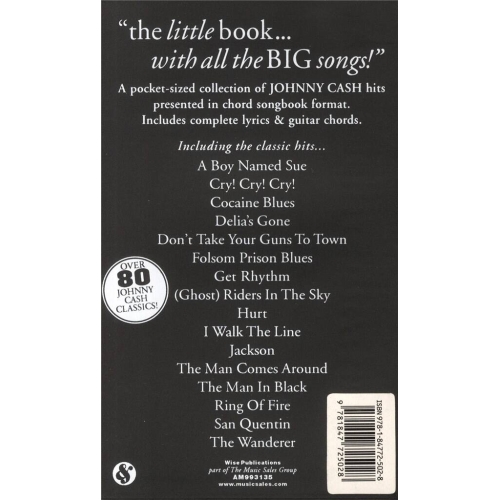 The Little Black Songbook: Johnny Cash