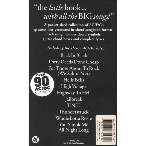The Little Black Songbook: AC/DC