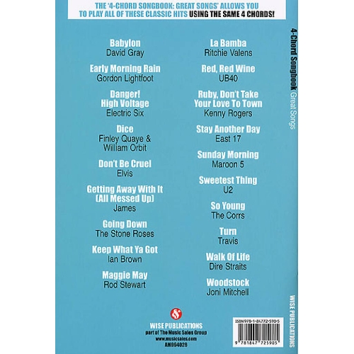 4-Chord Songbook: Great Hits