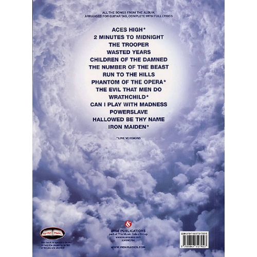 Iron Maiden: Somewhere Back In Time - The Best Of 1980-1989 (TAB)