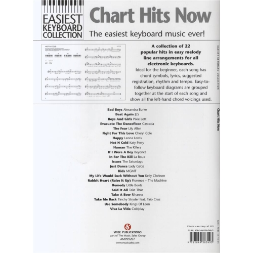 Easiest Keyboard Collection: Chart Hits Now