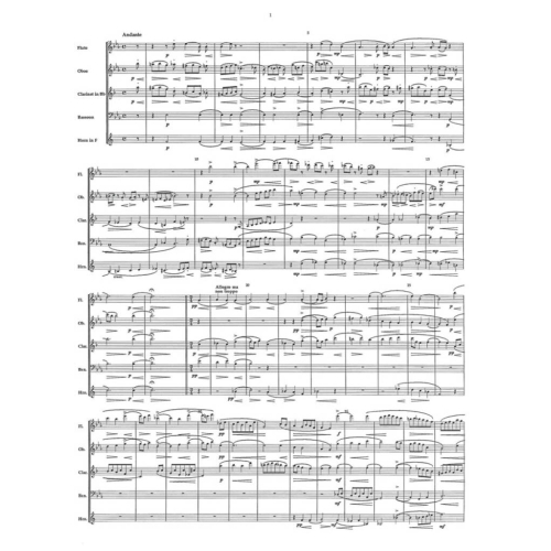 Quintet in E flat - F Rosenthal