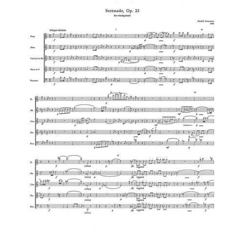 Serenade Op. 23 - R Koumans
