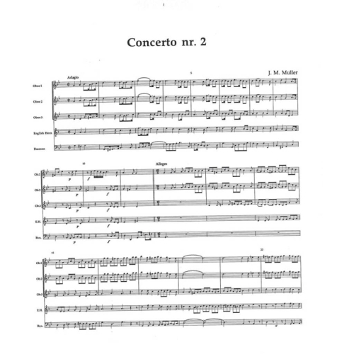 Four Concertos Nos 2, 3 and 7 - J Muller
