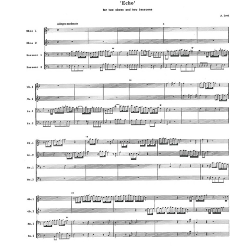 Echo - Antonio Lotti