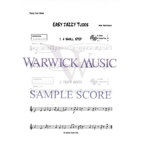 Easy Jazzy 'Tudes for Treble Clef Brass