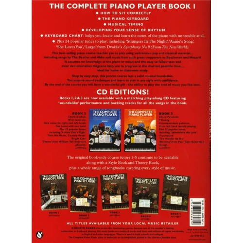 The Complete Piano Player Book 1