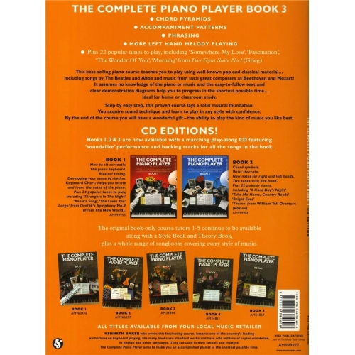 The Complete Piano Player Book 3 - CD Edition